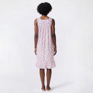Womens Sophia by Rene Rofe(R) Sleeveless Floral Lace Nightgown alternate view